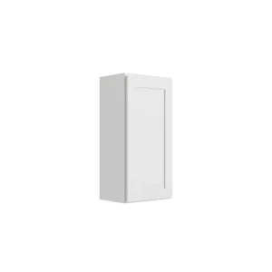RELIABILT Parkstone 18-in W x 30-in H x 12-in D White Wall Fully Assembled Plywood Cabinet (Shaker Door Style) T726918551