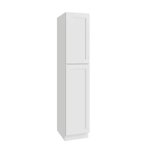 RELIABILT Parkstone 18-in W x 84-in H x 24-in D White Pantry Fully Assembled Plywood Cabinet (Shaker Door Style) T726918337