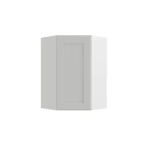 RELIABILT Parkstone 23.875-in W x 30-in H x 12-in D White Diagonal Wall Fully Assembled Plywood Cabinet (Shaker Door Style) T726918528