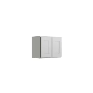 RELIABILT Parkstone 24-in W x 18-in H x 12-in D Grey Wall Fully Assembled Plywood Cabinet (Shaker Door Style)
