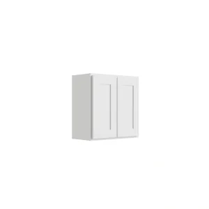 RELIABILT Parkstone 24-in W x 24-in H x 12-in D White Wall Fully Assembled Plywood Cabinet (Shaker Door Style)
