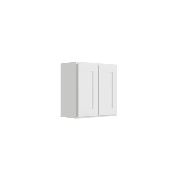 RELIABILT Parkstone 24-in W x 24-in H x 12-in D White Wall Fully Assembled Plywood Cabinet (Shaker Door Style)