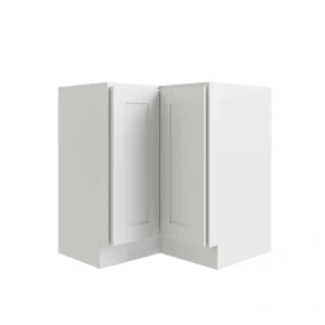 RELIABILT Parkstone 32-in W x 34.5-in H x 24-in D White Lazy Susan Corner Base Fully Assembled Plywood Cabinet (Shaker Style) T726918459