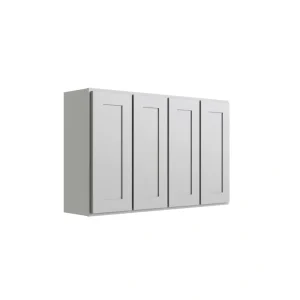 RELIABILT Parkstone 48-in W x 30-in H x 12-in D Grey Wall Fully Assembled Plywood Cabinet (Shaker Door Style) T726918173