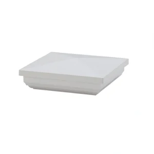 RELIABILT White Plastic Deck Post Cap