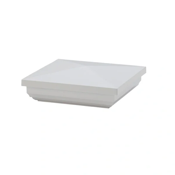 RELIABILT White Plastic Deck Post Cap
