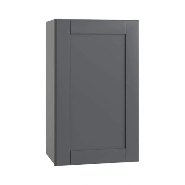 Richmond Venetian Onyx Plywood Shaker Stock Ready to Assemble Wall Kitchen Cabinet Sft Cls 18 in W x 12 in D x 30 in H
