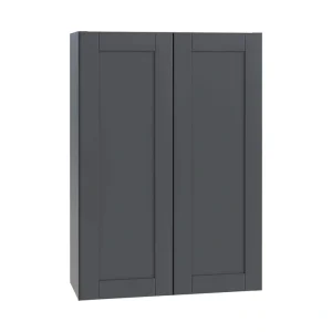 Richmond Venetian Onyx Plywood Shaker Stock Ready to Assemble Wall Kitchen Cabinet Sft Cls 24 in W x 12 in D x 42 in H