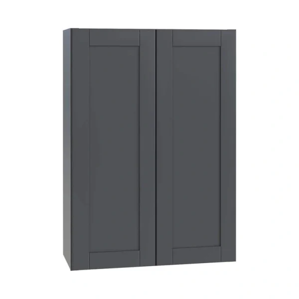 Richmond Venetian Onyx Plywood Shaker Stock Ready to Assemble Wall Kitchen Cabinet Sft Cls 24 in W x 12 in D x 42 in H