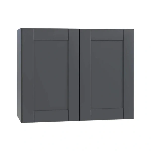 Richmond Venetian Onyx Plywood Shaker Stock Ready to Assemble Wall Kitchen Cabinet Sft Cls 30 in W x 12 in D x 24 in H
