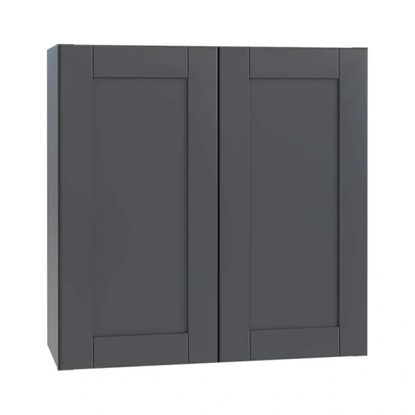 Richmond Venetian Onyx Plywood Shaker Stock Ready to Assemble Wall Kitchen Cabinet Sft Cls 30 in W x 12 in D x 30 in H