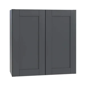Richmond Venetian Onyx Plywood Shaker Stock Ready to Assemble Wall Kitchen Cabinet Sft Cls 36 in W x 12 in D x 30 in H
