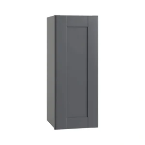 Richmond Venetian Onyx Plywood Shaker Stock Ready to Assemble Wall Kitchen Cabinet Soft Close 9 in W x 12 in D x 30 in H