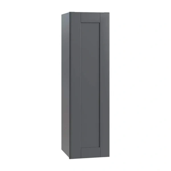 Richmond Venetian Onyx Plywood Shaker Stock Ready to Assemble Wall Kitchen Cabinet Soft Close 9 in W x 12 in D x 42 in H