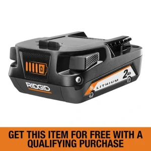 RIDGID 18V 2.0 Ah Lithium-Ion Battery