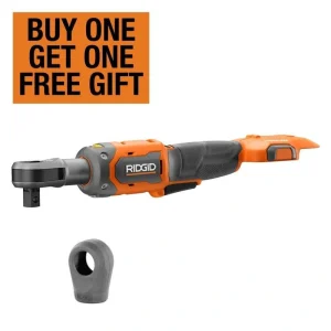 RIDGID 18V Brushless Cordless 1/2 in. Ratchet (Tool Only) and Protective Boot