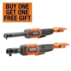 RIDGID 18V Brushless Cordless 2-Tool Combo Kit with 1/4 in. Extended Reach Ratchet and 3/8 in. Ratchet (Tools Only)