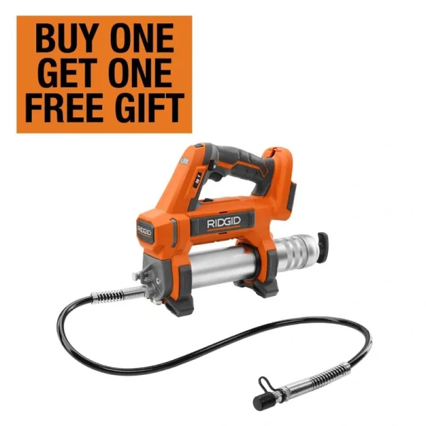 RIDGID 18V Cordless Grease Gun (Tool Only)