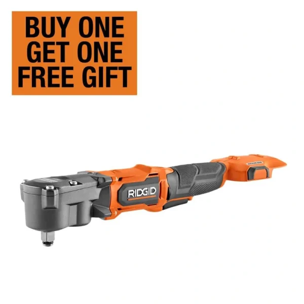 RIDGID 18V SubCompact Brushless 1/2 in. Right Angle Impact Wrench (Tool Only)