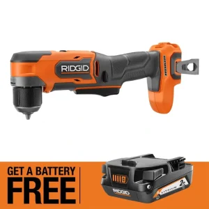 RIDGID 18V SubCompact Brushless Cordless 3/8 in. Right Angle Drill with FREE 2.0 Ah Battery
