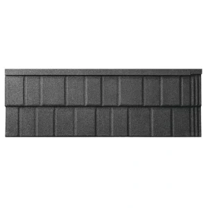 Roser SteelGUARD Charcoal Stone Coated Steel Shingles (5 sq ft)