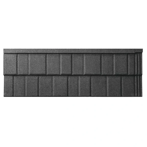 Roser SteelGUARD Charcoal Stone Coated Steel Shingles (5 sq ft)