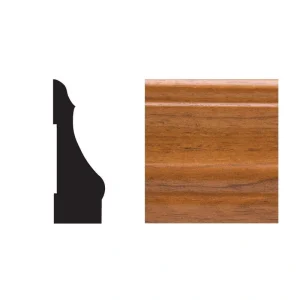 Royal Mouldings 5445 9/16 in. x 2-1/4 in. x 7 ft. PVC Gunstock Colonial Casing