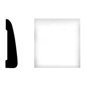Royal Mouldings 5913 9/16 in. x 2-3/16 in. x 7 ft. PVC Composite White Door Ranch Casing