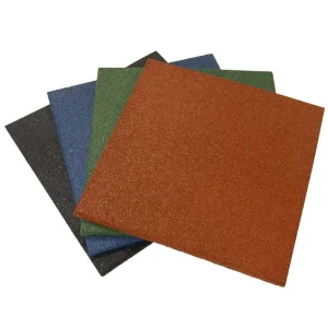 Rubber-Cal 20-in W x 20-in L Interlocking Rubber Gym Floor Tile (2.78-sq ft)