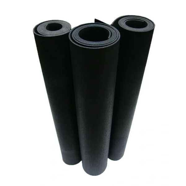 Rubber-Cal 48-in W x 36-in L x 0.25-in T Flooring Tape Rubber Gym Floor Roll (12-sq ft)