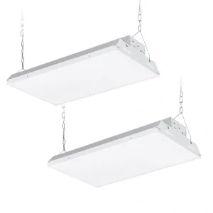 RUN BISON 1.4 ft. 115-Watt 17,000-Lumens Integrated LED Dimmable White Linear High Bay Light 120-277-Volt 4000K/5000K (2-Pack)