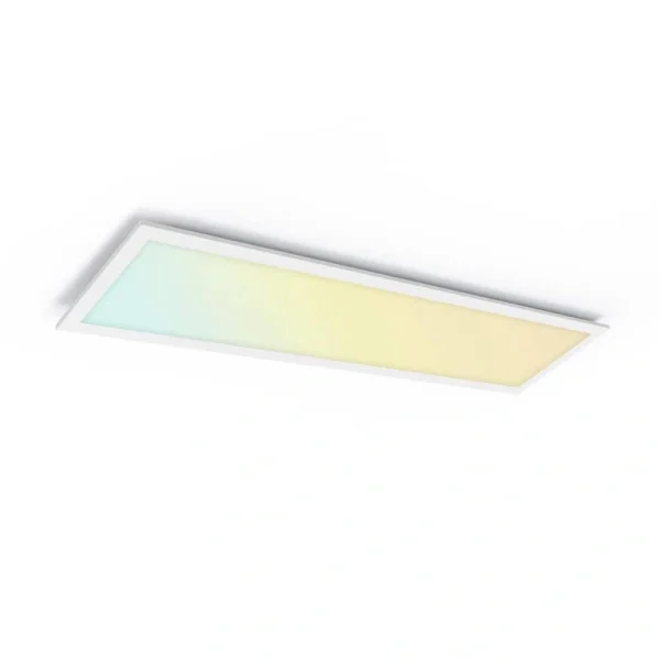 RUN BISON 1 ft. x 4 ft. Dimmable White CCT and Wattage Selectable Integrated LED Back-Lit Flat Panel Light