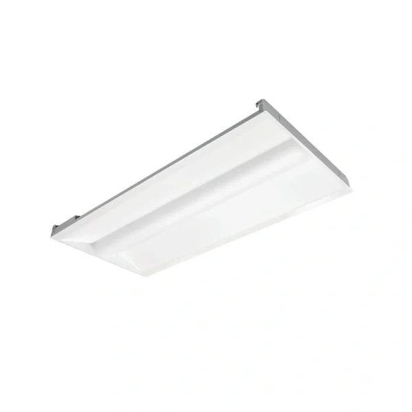 RUN BISON 2 ft. x 4 ft. 120W Equivalent White Dimmable 3500K-4000K-5000K Integrated LED Troffer Light, up to 5625-Lumens, UL