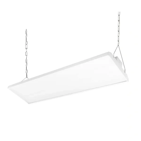 RUN BISON 4 ft. White 1000-Watt Equivalent Integrated LED Dimmable Linear High Bay Light, 40500 Lumens 5000K Dayllight