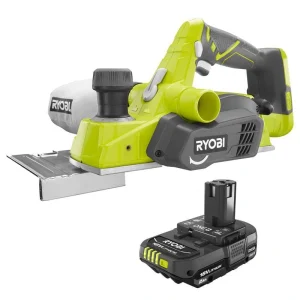 RYOBI ONE+ 18V Cordless 3-1/4 in. Planer with Dust Bag with 2.0 Ah Battery