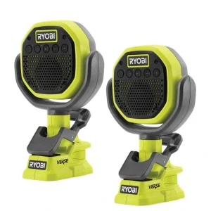 RYOBI ONE+ 18V Cordless VERSE Clamp Speaker 2-Pack (Tools Only) T726937222