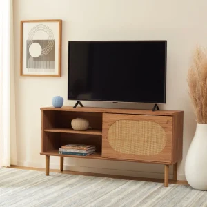 Safavieh Claude Oak Coastal Mdf Media Cabinet