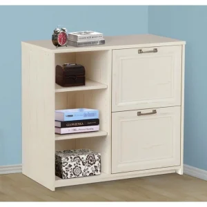Saint Birch Salisbury Antique White 2-Drawer 31.5-in File Cabinet