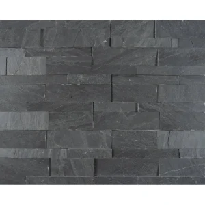 Satori Charcoal Ledgestone 6-in x 12-in Natural Stone Look Wall Tile (0.48-sq. ft/ Piece)
