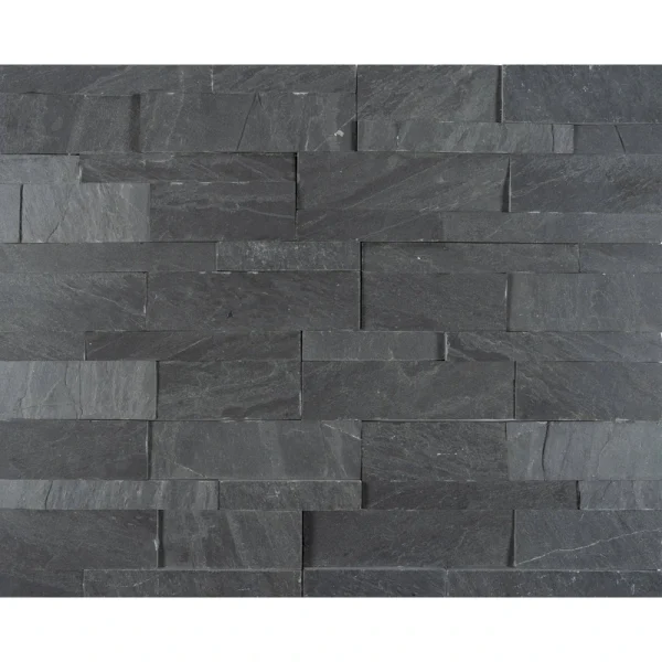 Satori Charcoal Ledgestone 6-in x 12-in Natural Stone Look Wall Tile (0.48-sq. ft/ Piece)