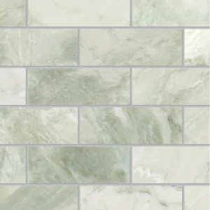 Satori Tereno Verde 12-in x 12-in Polished Natural Stone Mosaic Floor and Wall Tile (0.98-sq. ft/ Piece)