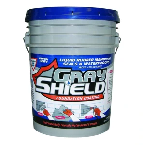 SealBest GrayShield Premium Acrylic Foundation Coating – 4.75 gal.