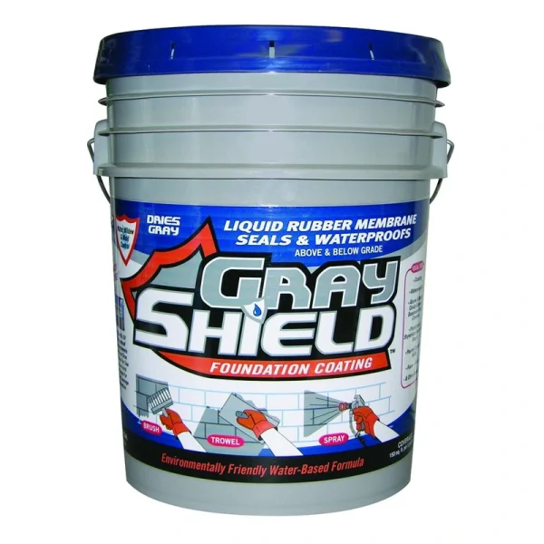 SealBest GrayShield Premium Acrylic Foundation Coating – 4.75 gal.