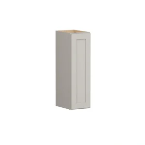 Shaker Full Overlay 9 in. W x 12 in. D x 30 in. H Plywood Assembled Wall Kitchen Cabinet in Stone Gray