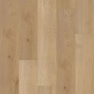 Shaw Farrier Plus 20 M Stream Oak Brown 20-mil x 7-in W x 48-in L Waterproof Interlocking Luxury Vinyl Plank Flooring (27.73-sq ft/ Carton)