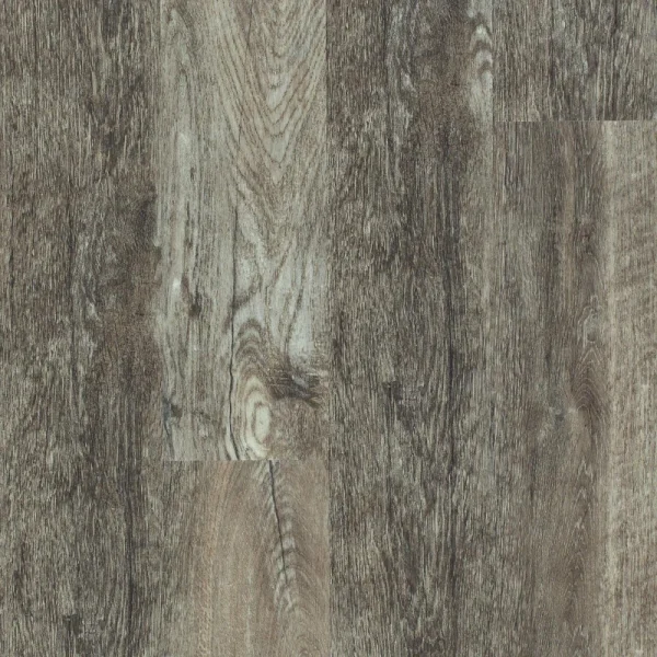 Shaw Newcastle Fortress Gray 12-mil x 7-in W x 48-in L Waterproof Interlocking Luxury Vinyl Plank Flooring (18.67-sq ft/ Carton)