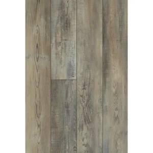 Shaw (Sample) Parallax HD Plus Timeless Gray Wood Look 20-mil Waterproof Interlocking or Glue Down Luxury Vinyl Plank
