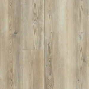 Shaw (Sample) Prismatic Plus Glacier Pine Gray Wood Look 20-mil Waterproof Interlocking or Glue Down Luxury Vinyl Plank