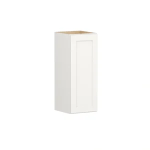 Shenandoah PRO Express Breckenridge 12-in W x 30.125-in H x 12-in D Linen Full Overlay Wall Fully Assembled Plywood Cabinet (Recessed Panel Shaker Door Style)