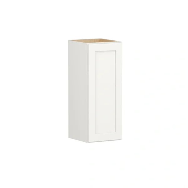Shenandoah PRO Express Breckenridge 12-in W x 30.125-in H x 12-in D Linen Full Overlay Wall Fully Assembled Plywood Cabinet (Recessed Panel Shaker Door Style)